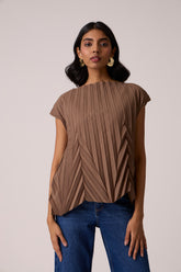 Oasis Top - Dark Taupe